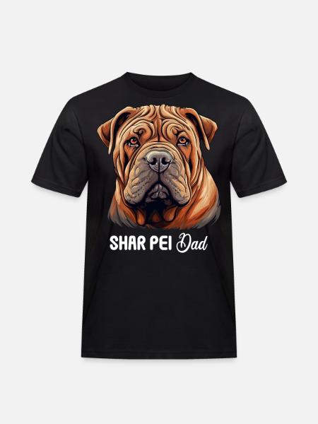 Shar Pei - Men's Workwear T-Shirt - black