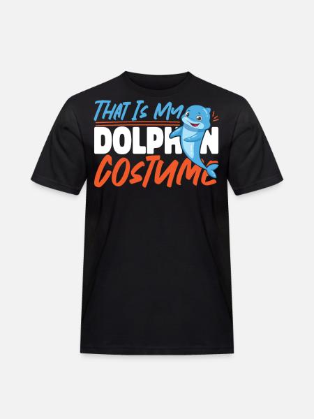 Dolphin Halloween That Is My - Men's Workwear T-Shirt - black
