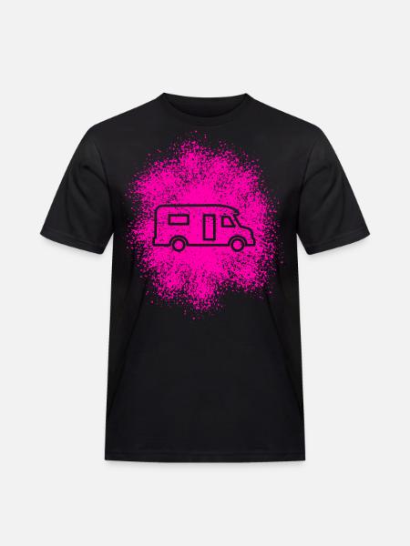 Semi-integrated motorhome Semi-integrated - Men's Workwear T-Shirt - black