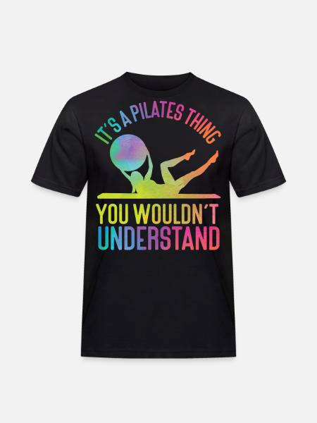 Pilates Instructor Teacher - Men's Workwear T-Shirt - black
