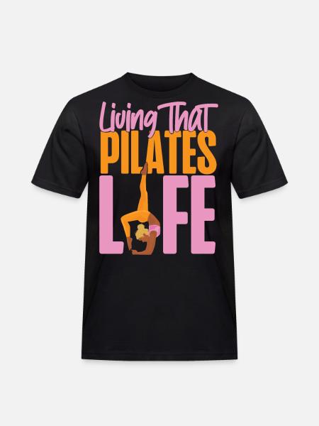 Pilates Instructor Teacher Living - Men's Workwear T-Shirt - black