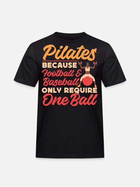 Pilates Instructor Teacher Pilates - Men's Workwear T-Shirt - black