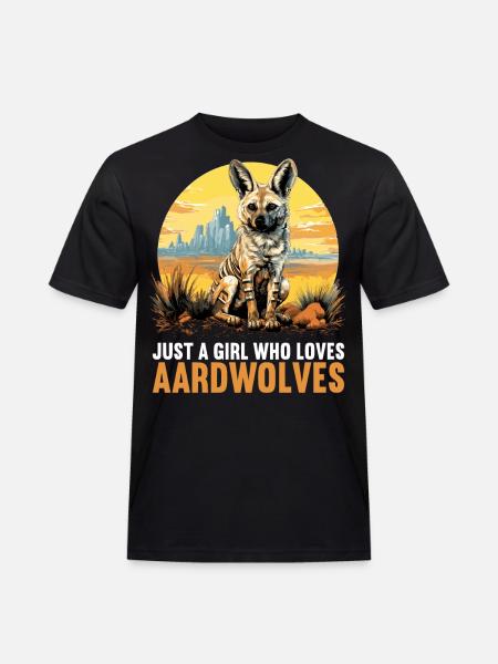 Erdwölfe Erdwolf - Männer Workwear T-Shirt - Schwarz