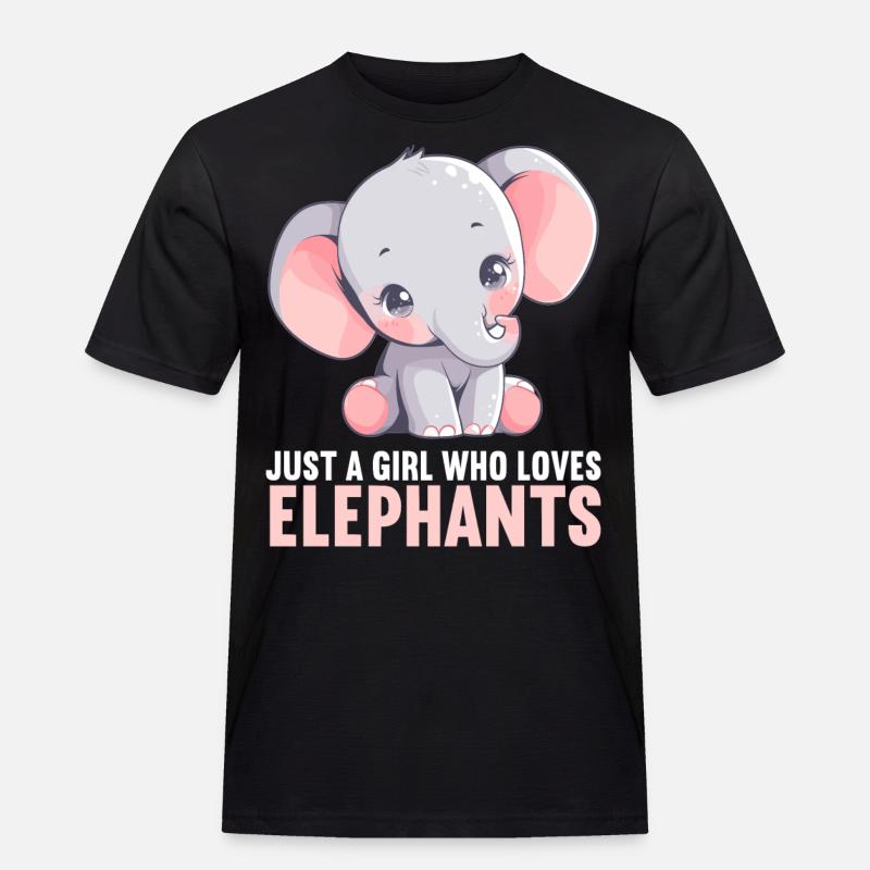 Elephant Elephant - Men's Workwear T-Shirt - black