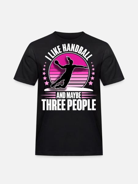 Handball handball player - Men's Workwear T-Shirt - black