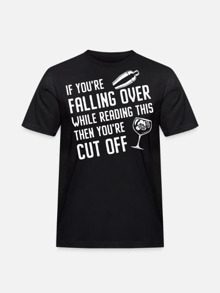 Bartender Mixologist If You're - Men's Workwear T-Shirt - black