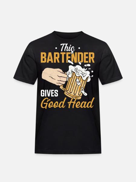 Bartender Mixologist This - Men's Workwear T-Shirt - black
