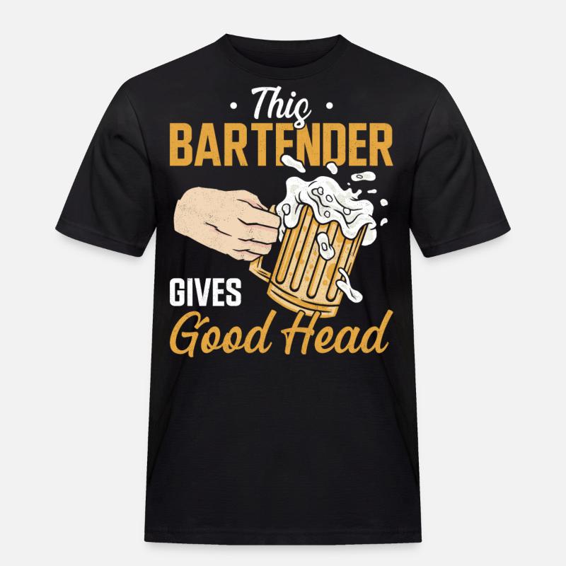 Bartender Mixologist This - Men's Workwear T-Shirt - black