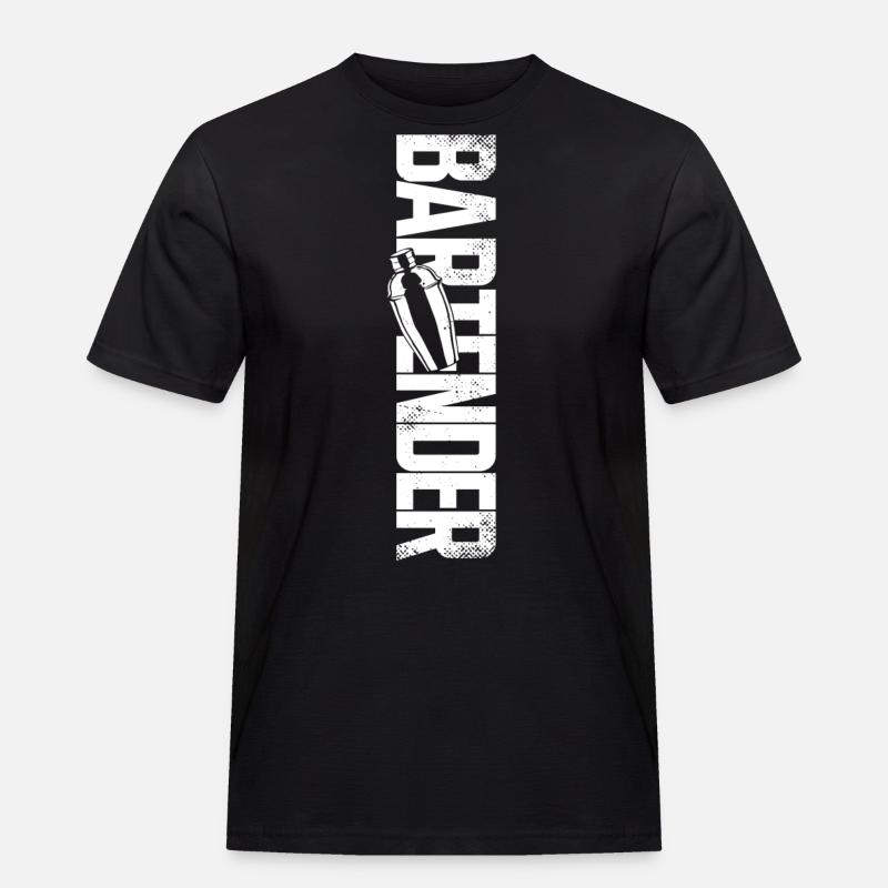 Bartender Mixologist Bartender - Men's Workwear T-Shirt - black
