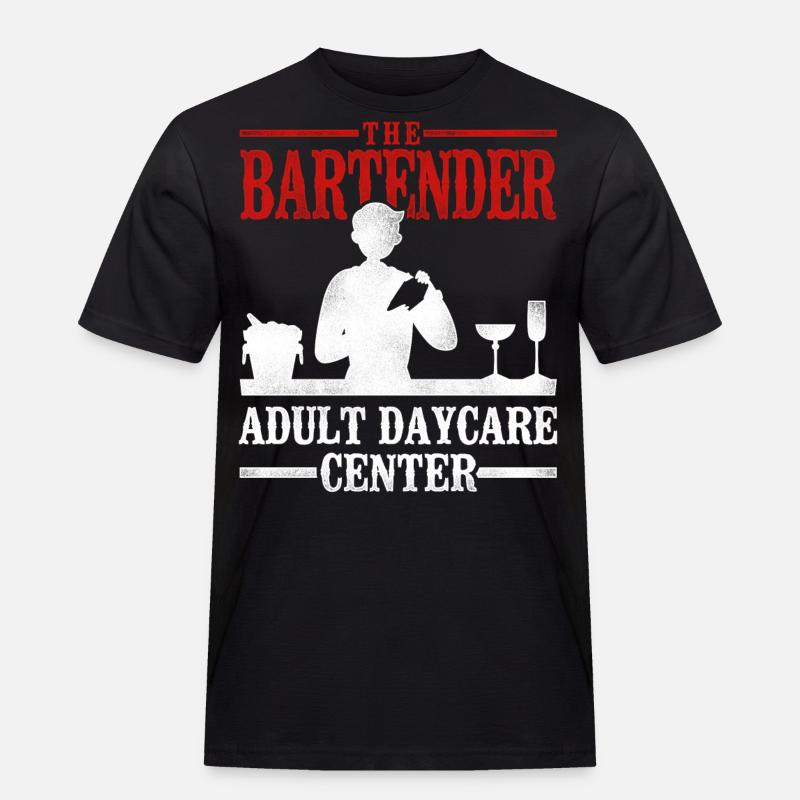 Bartender Mixologist The Bartender - Men's Workwear T-Shirt - black