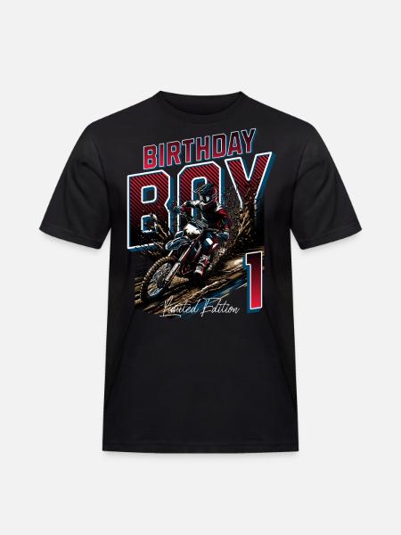 Motocross 1st Birthday - Men's Workwear T-Shirt - black
