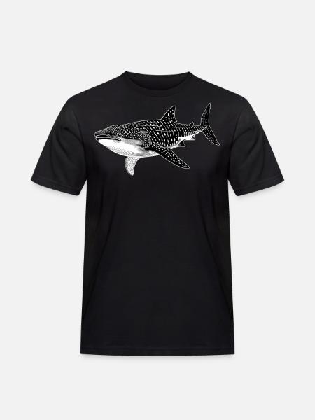 requin-baleine Requin-baleine requin-baleine - T-shirt Workwear homme - noir