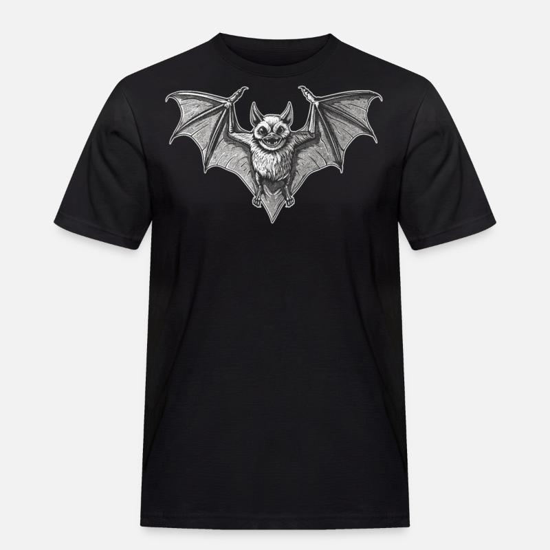Bat Bats Bat - Men's Workwear T-Shirt - black