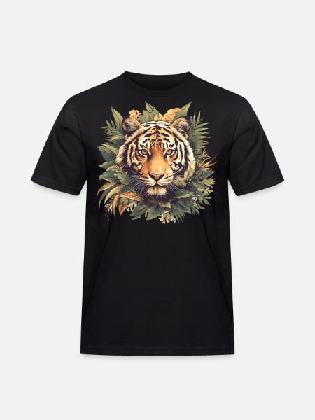 Tiger - Men's Workwear T-Shirt - black