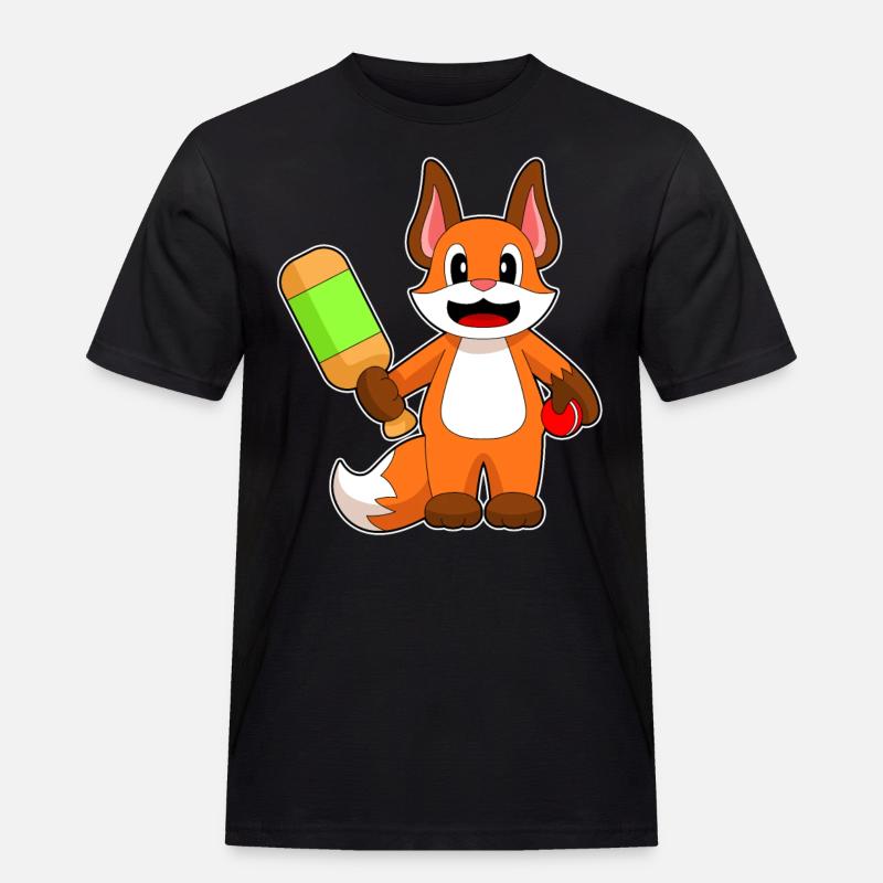 Batte de cricket Fox Cricket - T-shirt Workwear homme - noir