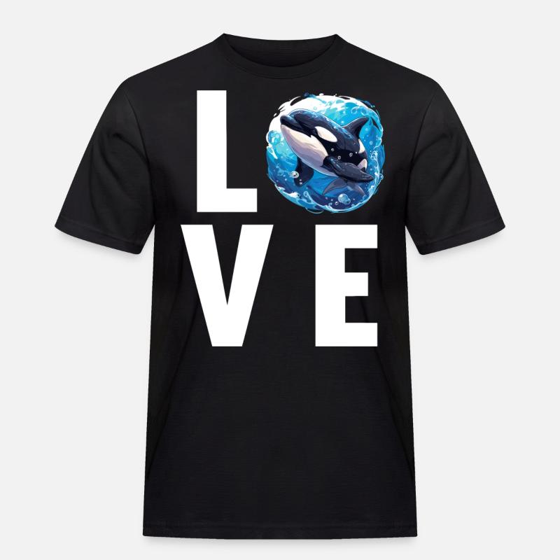 Orques Orques - T-shirt Workwear homme - noir