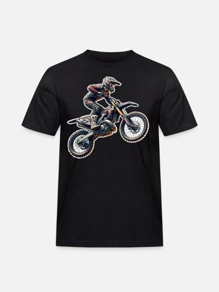 Motocross - Men's Workwear T-Shirt - black