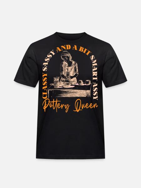 Pottery Ceramics Artist Classy - Men's Workwear T-Shirt - black