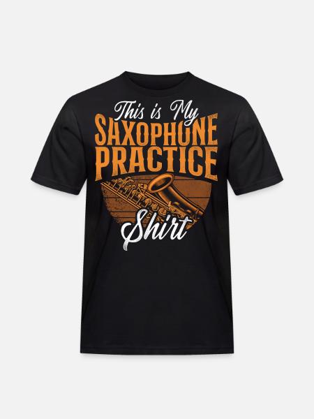 Saxophone C’est mon saxophone - T-shirt Workwear homme - noir