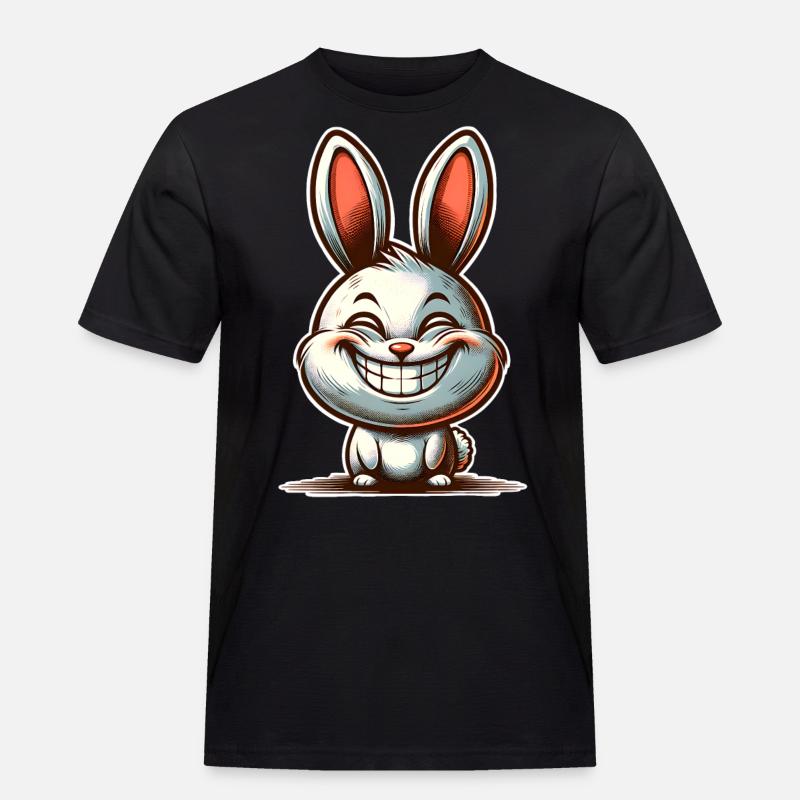 Rabbit Rabbit - Men's Workwear T-Shirt - black