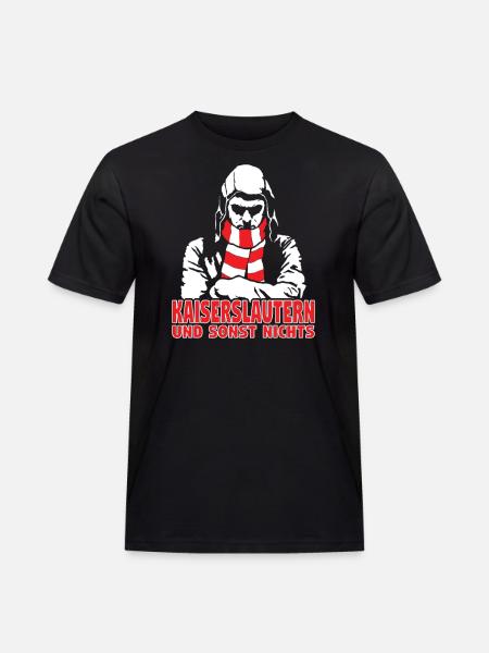 Kaiserslautern und sonst nichts - Männer Workwear T-Shirt - Schwarz
