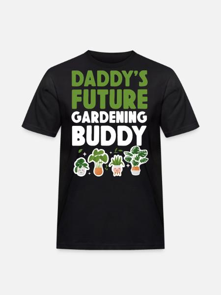Plant Lover Gardening Daddy's - Men's Workwear T-Shirt - black