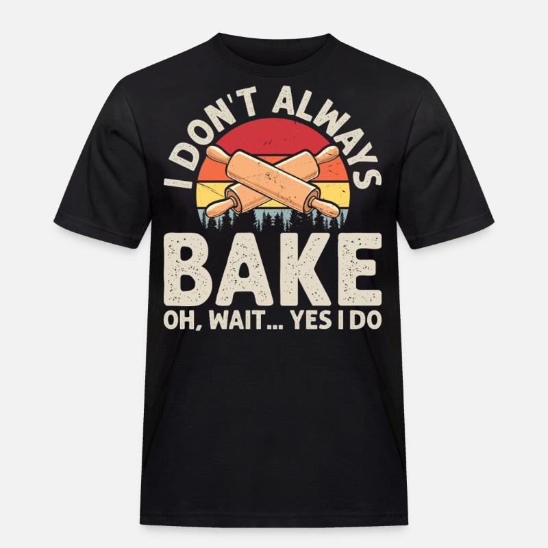 Baking Baker Bakery - Men's Workwear T-Shirt - black