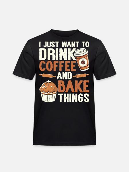 Baking Baker Bakery - Men's Workwear T-Shirt - black