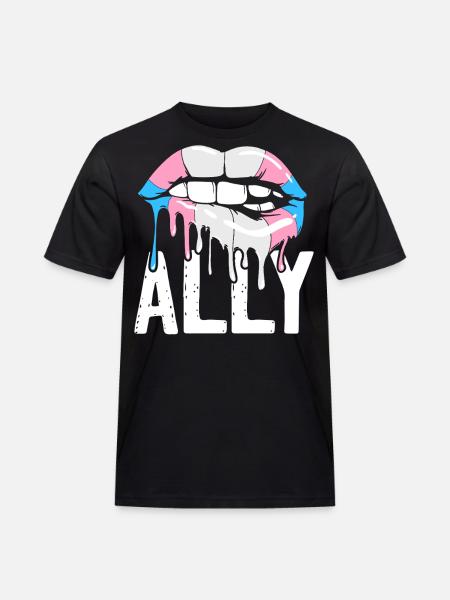 Transgender Trans LGBT Pride - Men's Workwear T-Shirt - black
