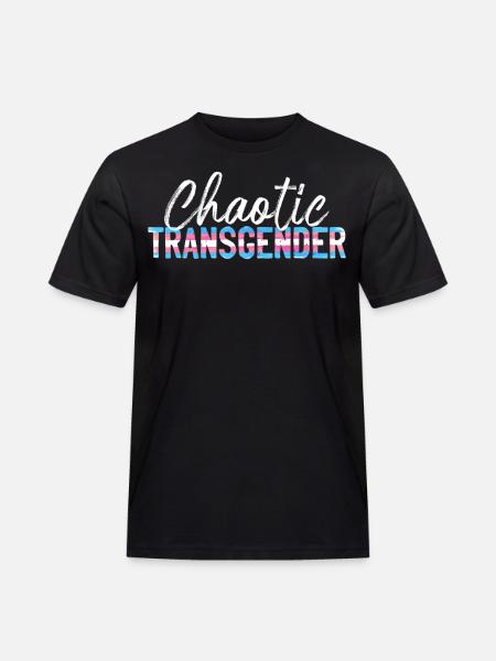 Transgender Trans LGBT Pride - Men's Workwear T-Shirt - black