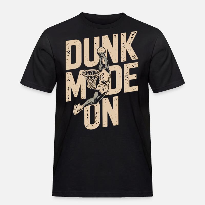 Mode dunk activé - T-shirt Workwear homme - noir