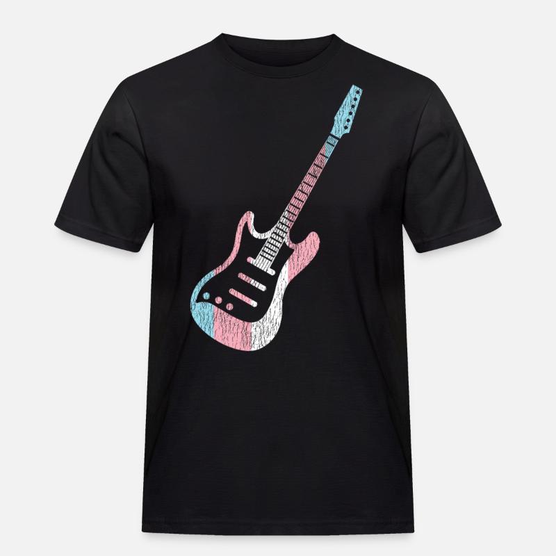 Transgender Trans LGBT Pride - Männer Workwear T-Shirt - Schwarz