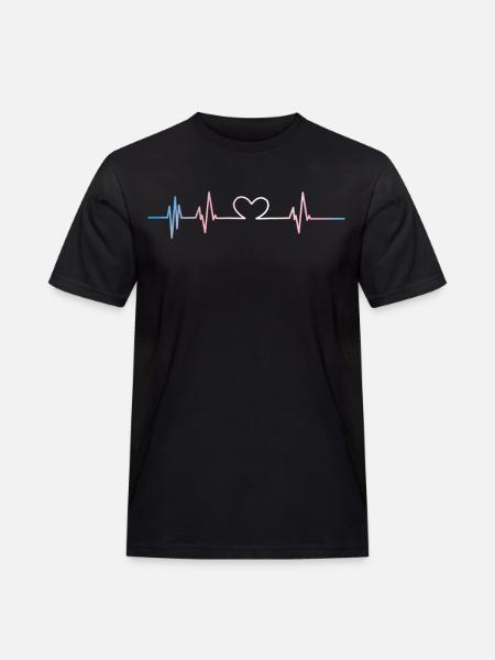 Transgender Trans LGBT Pride - Men's Workwear T-Shirt - black