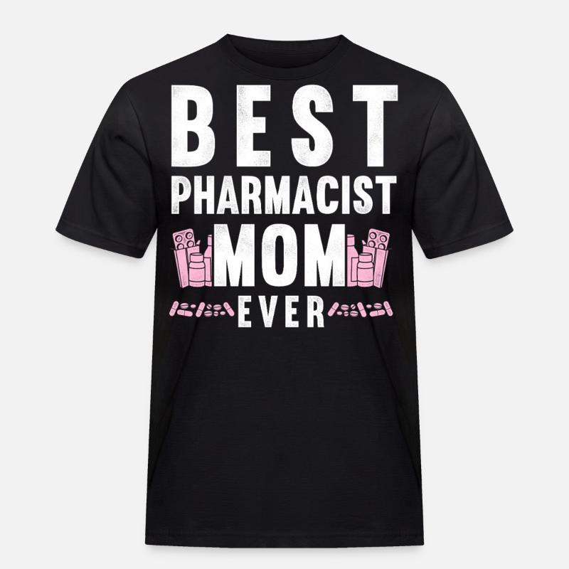 Pharmacy Tech Technician - Männer Workwear T-Shirt - Schwarz