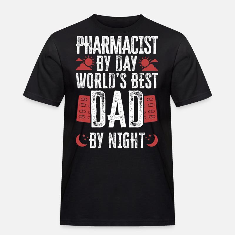 Pharmacy Tech Technician - Men's Workwear T-Shirt - black