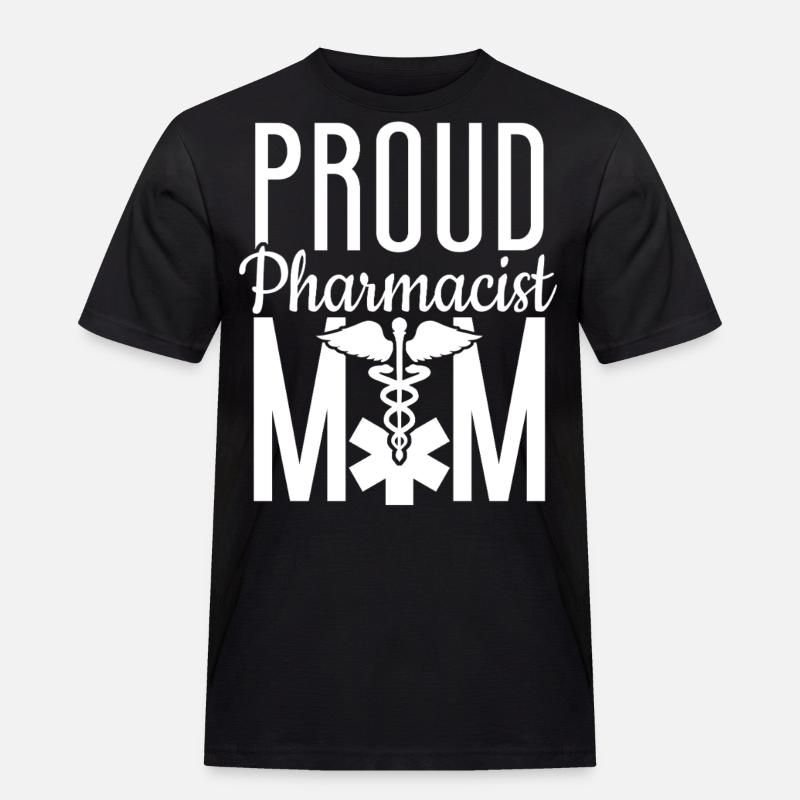 Pharmacy Tech Technician - Männer Workwear T-Shirt - Schwarz