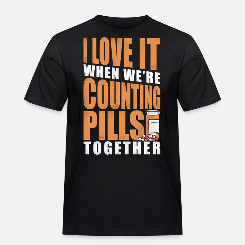 Pharmacy Tech Technician - Men's Workwear T-Shirt - black