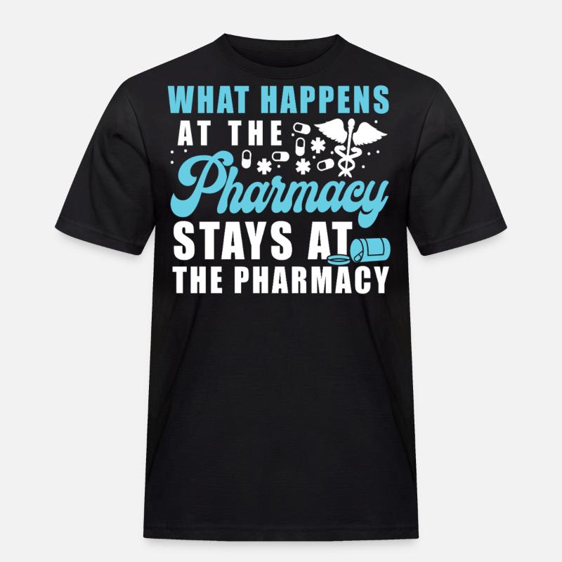 Pharmacy Tech Technician - Men's Workwear T-Shirt - black