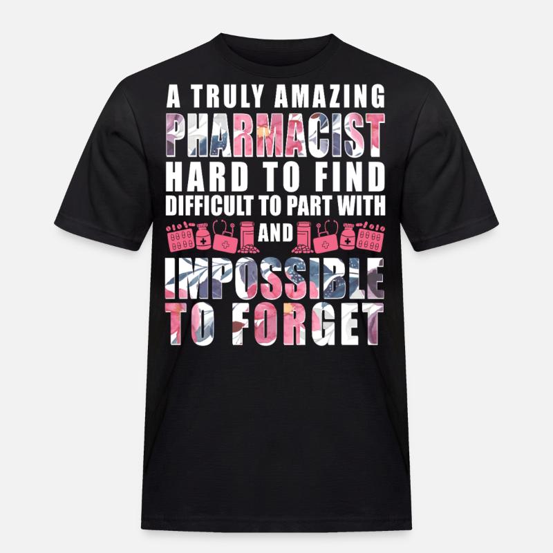 Pharmacy Tech Technician - Men's Workwear T-Shirt - black