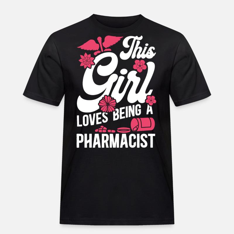 Pharmacy Tech Technician - Men's Workwear T-Shirt - black
