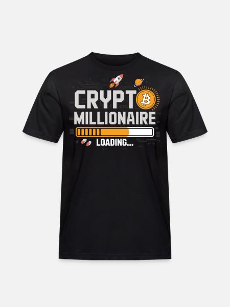 Crypto Loading - Devenez millionnaire - T-shirt Workwear homme - noir