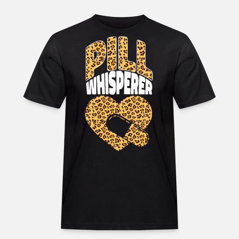 Pharmacy Tech Technician - Männer Workwear T-Shirt - Schwarz