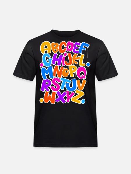 Abc School Enrollment Schoolchild - Men's Workwear T-Shirt - black