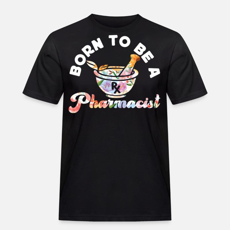 Pharmacy Tech Technician - Men's Workwear T-Shirt - black
