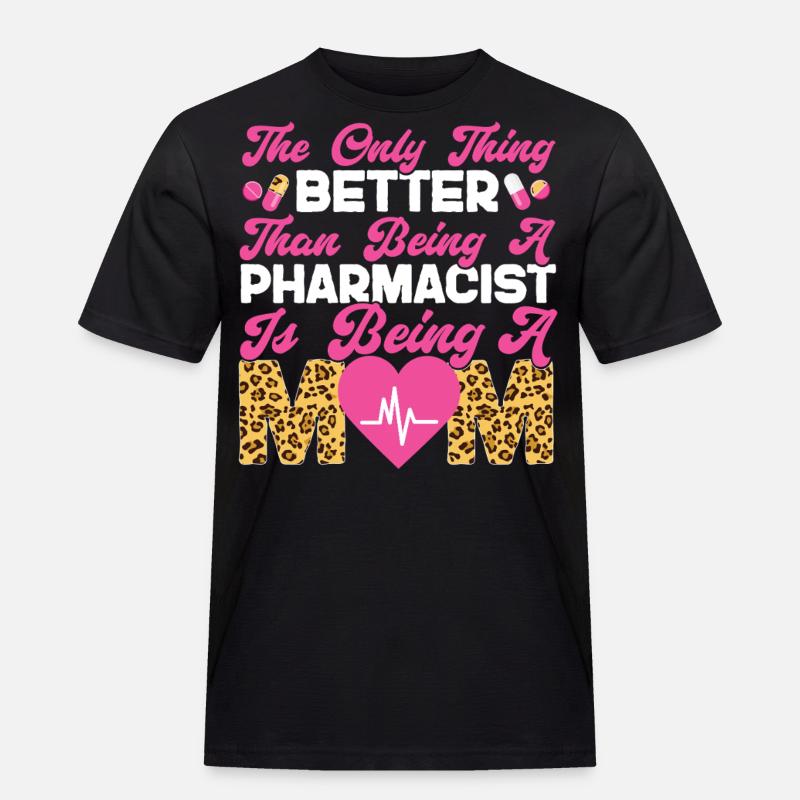 Pharmacy Tech Technician - Männer Workwear T-Shirt - Schwarz