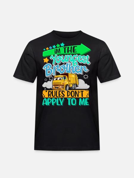 Little brother - Men's Workwear T-Shirt - black