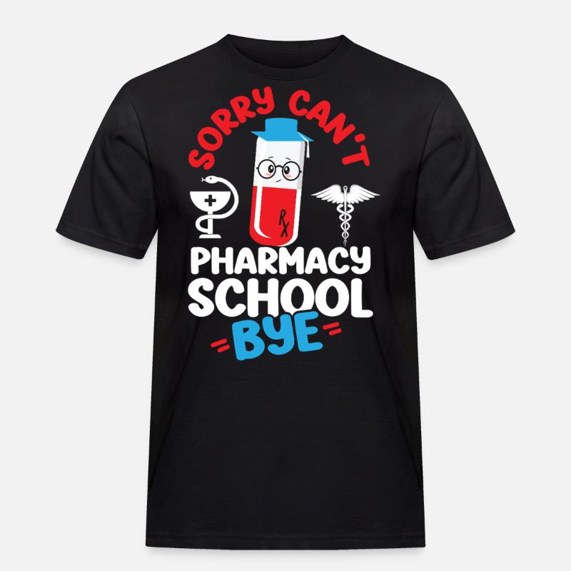 Pharmacy Tech Technician - Männer Workwear T-Shirt - Schwarz