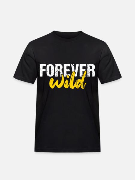 Forever wild - Men's Workwear T-Shirt - black