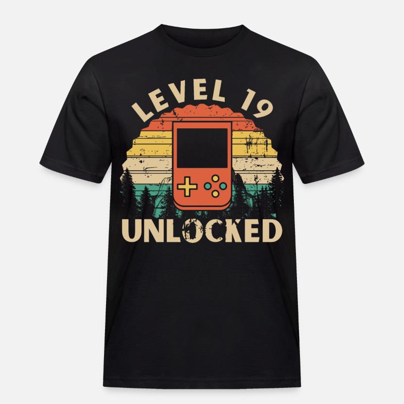 Level 19 Unlocked - T-shirt Workwear homme - noir