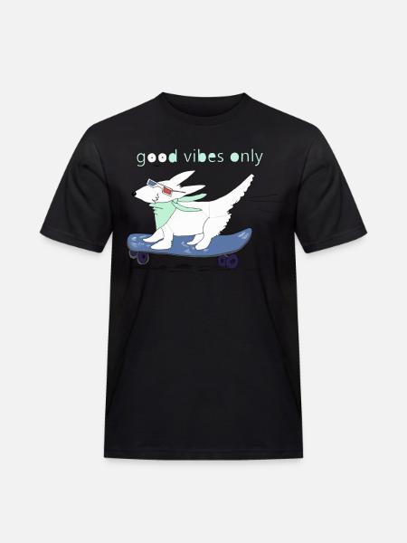 Good energy - Men's Workwear T-Shirt - black